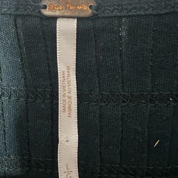 Free People Emerald Button Down Shirt Large - Picture 2 of 5